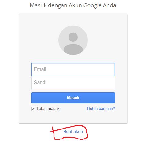 Cara Membuat / Mendaftar Email di Google Praktis