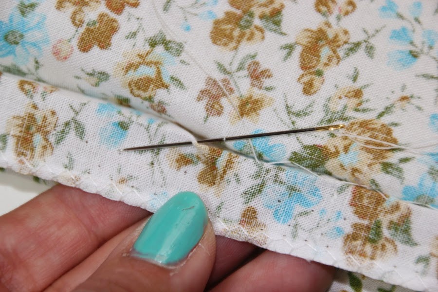 Cómo hacer un dobladillo ciego o escondido. Como hacer puntada escondida o puntada ciega.