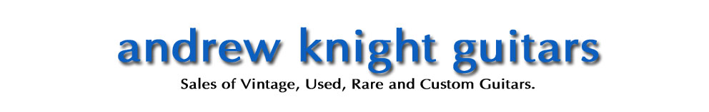 Andrew Knight Guitars - Shop