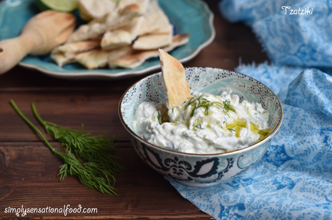 Tzatziki~Greek Yoghurt and Cucumber Dip | simply.food