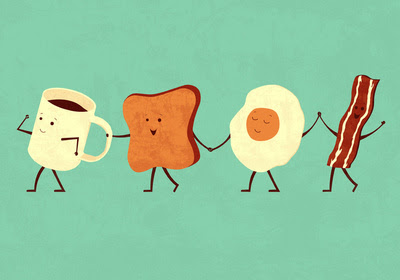 Lex In The Loop Kitschy Kitchen Art Prints From Society6 Let S All Go And Have Breakfast Starting At 16