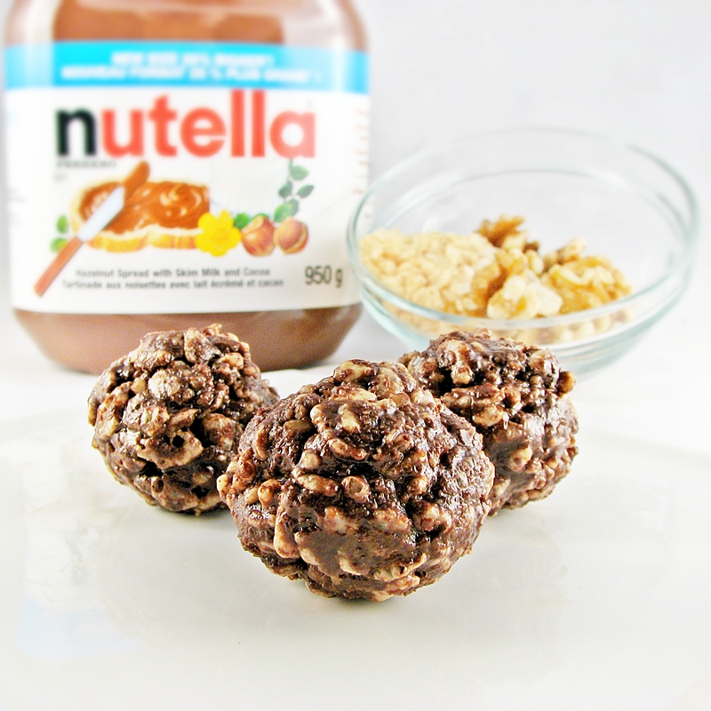 Cook book of trial and error Crunchy Nutella Bites