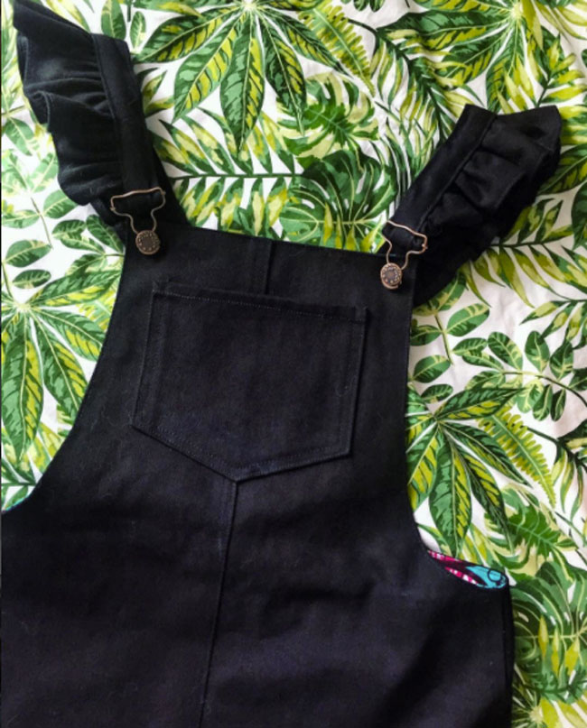 Five Design Hacks for the Cleo Dungaree Dress - Tilly and the Buttons