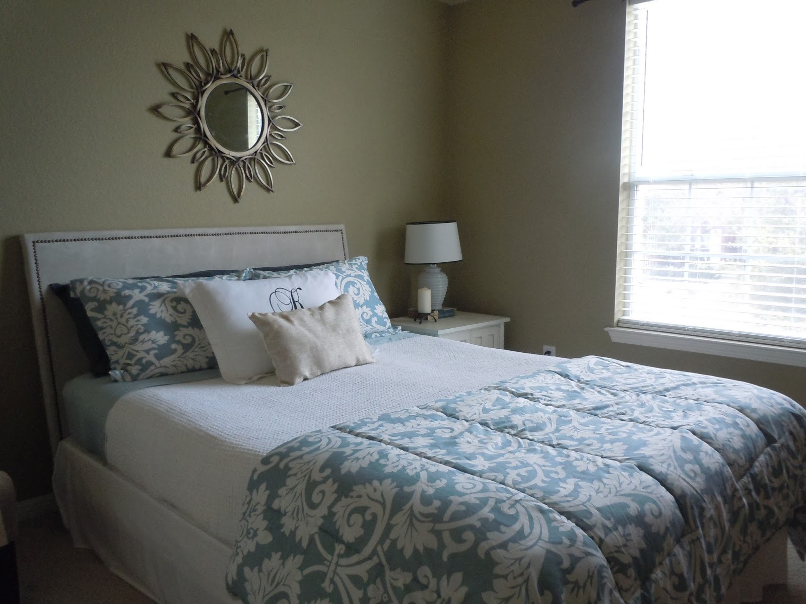ReStyle Home Staging Guest Room DIY headboard
