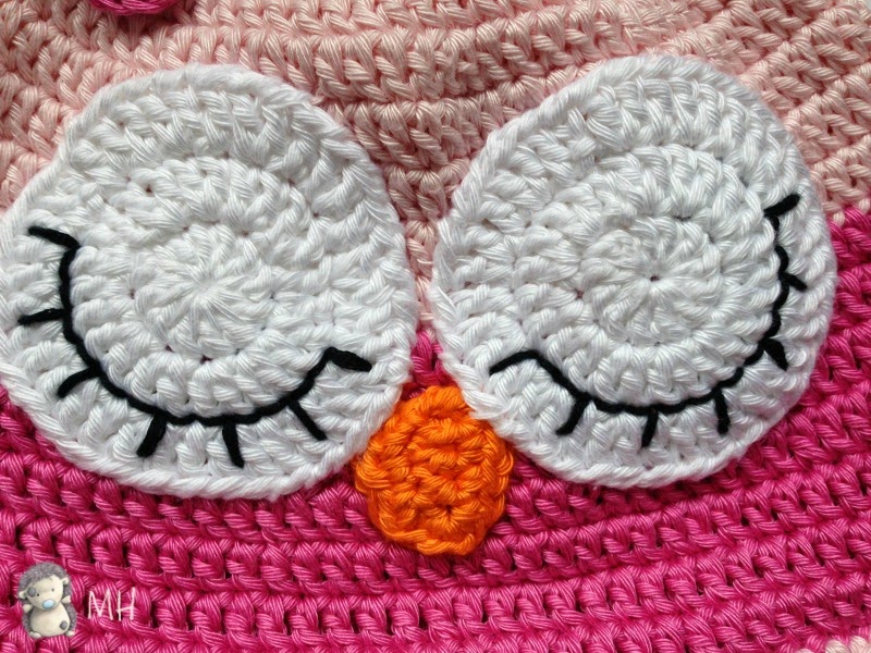 ojitos búho a crochet
