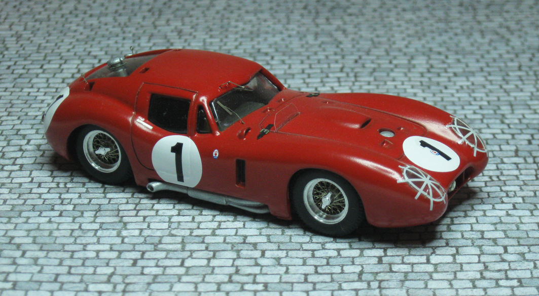 Automany 1/43 Scale Resin - K119 Maserati 450S #2 Le Mans 1957
