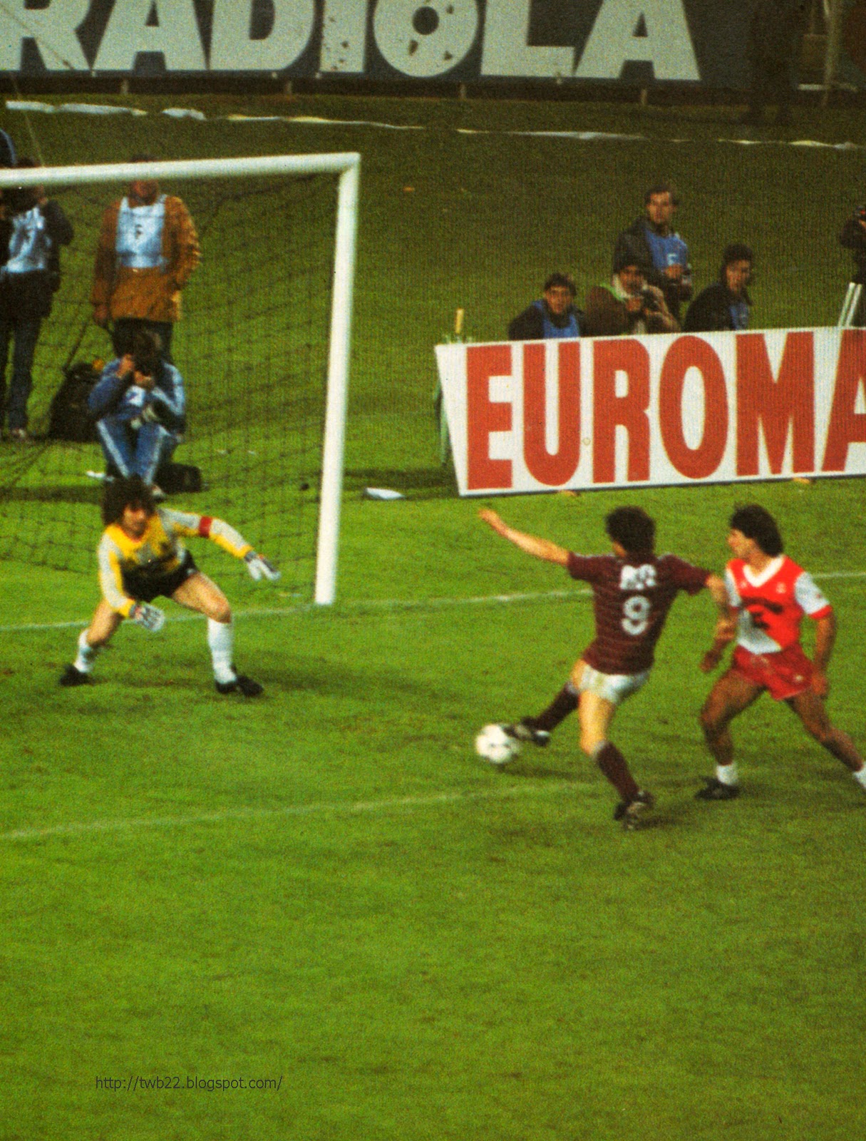 TWB22 Coupe de France 1983 1984 Metz Monaco Finale