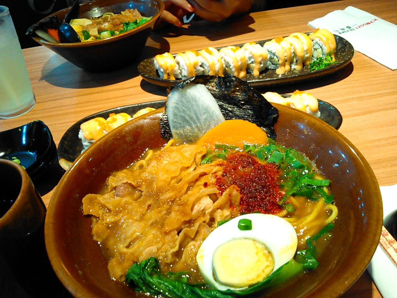 Nikmatnya Mie Ramen Kuah Kari di Ichiban Sushi