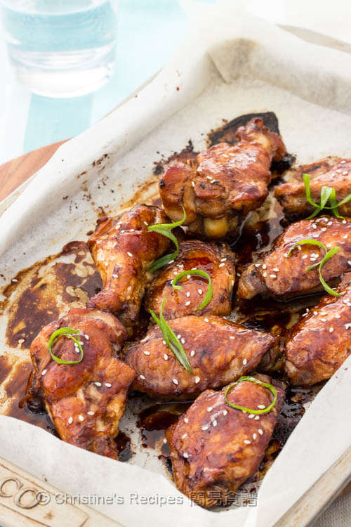 Honey & Ginger Chicken Wings Christine's Recipes Easy Chinese