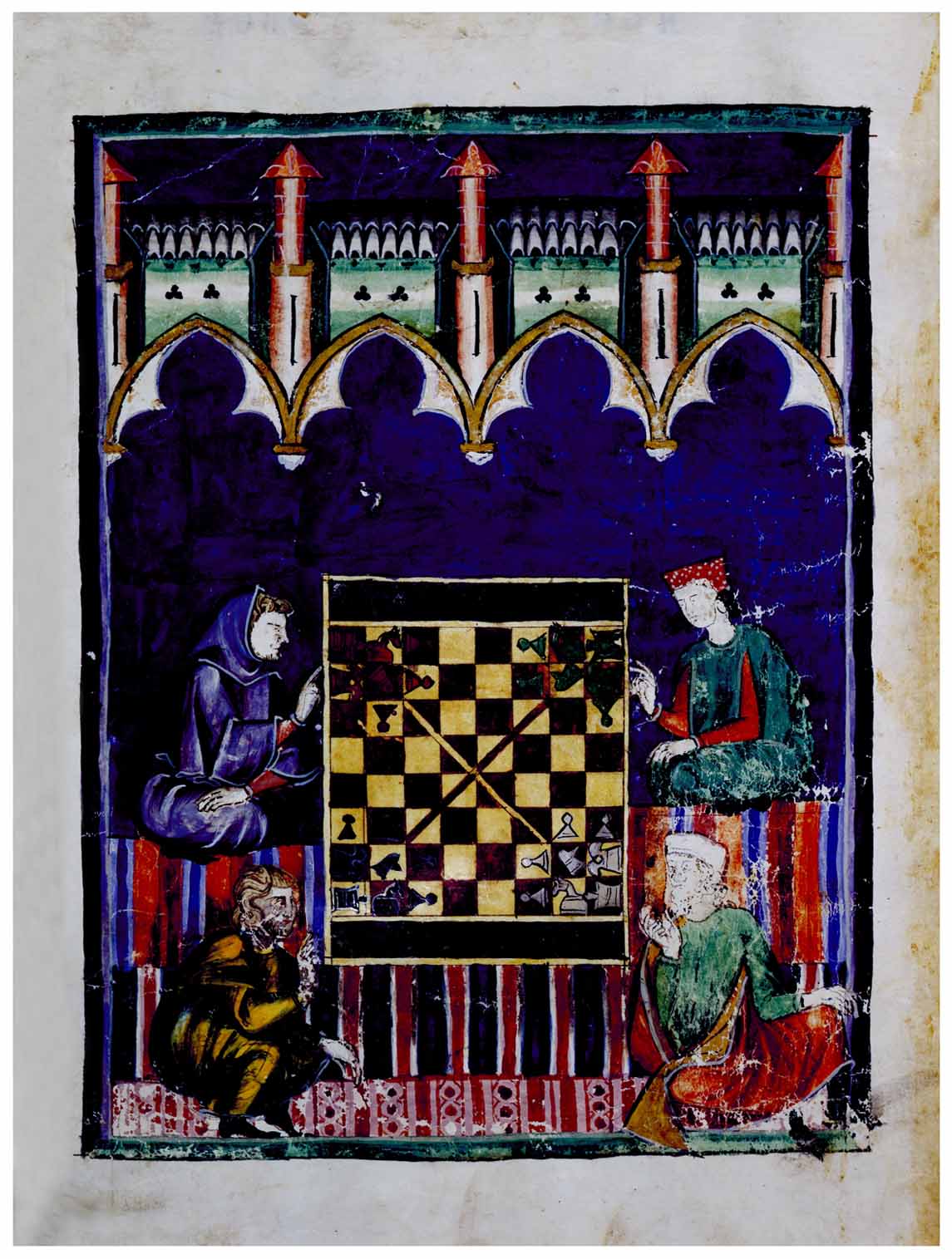 Fototeca Hispánica Libro de los juegos, o Libro del ajedrez, dados y