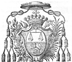 Araldica ecclesiastica Pochettini, Luigi Paolo Maria (17821837), vescovo