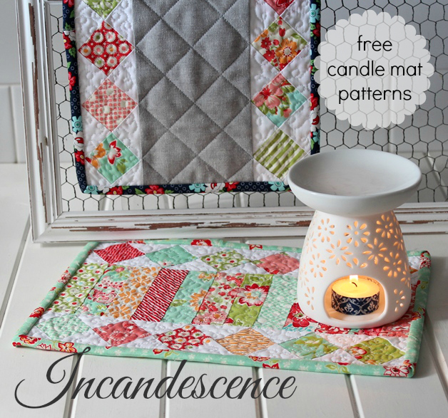 Incandescence Free Candle Mat Patterns Threadbare Creations