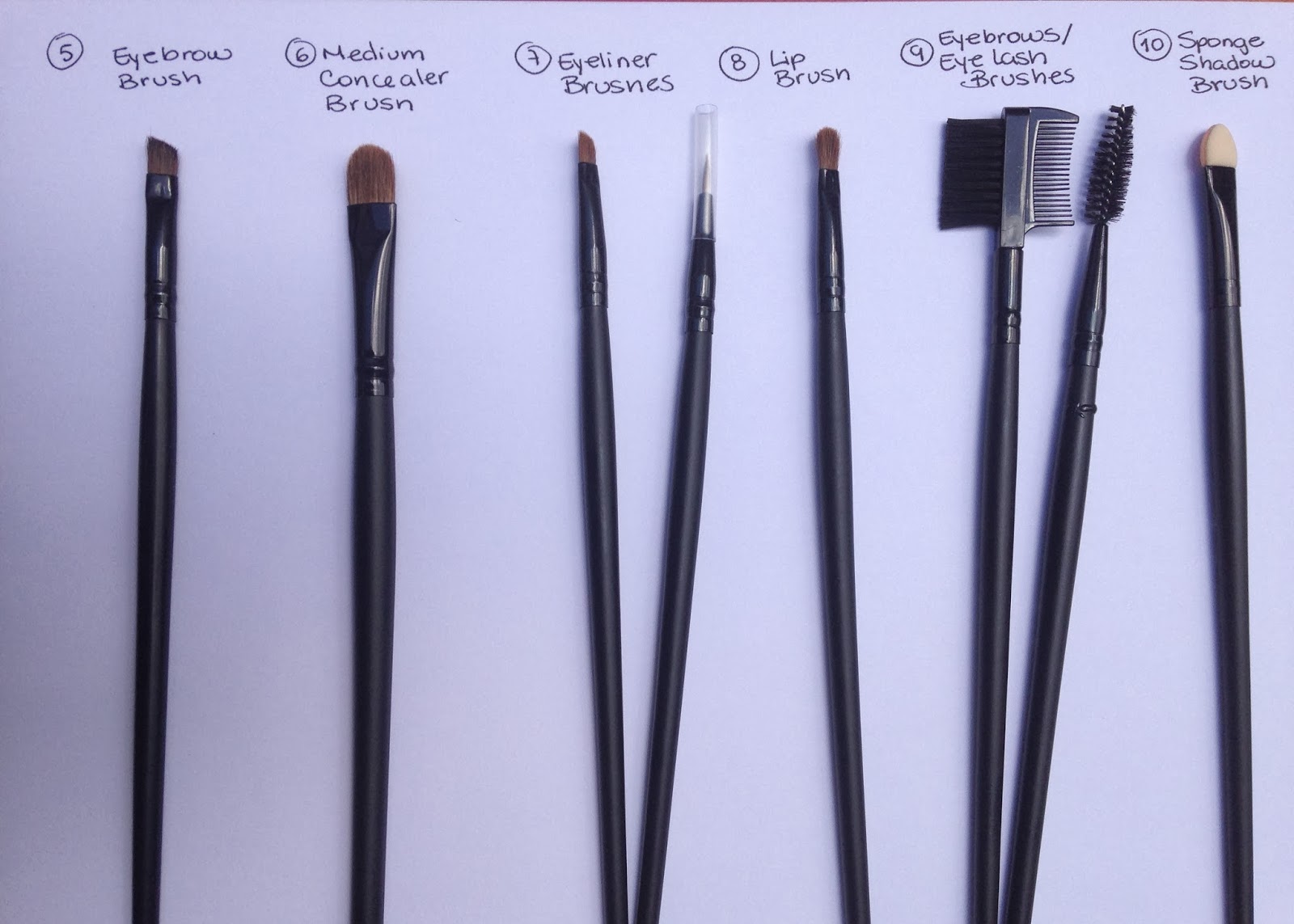 GlamByMary ¡Brochas y Pinceles!, ¿sabes para qué se usa cada uno?