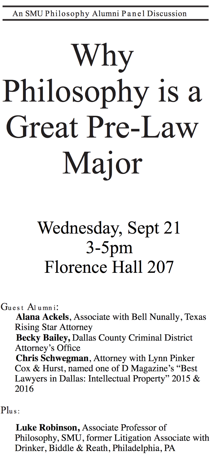 INTRODUCTION TO PHILOSOPHY SMU FALL 2016 Philosophy As A Pre Law Major introduction-to-philosophy-smu-fall-2016-philosophy-as-a-pre-law-major