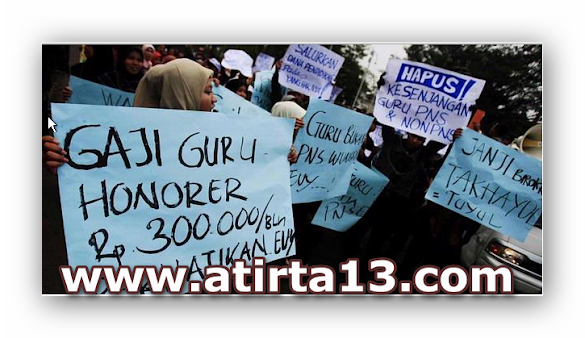 Gaji Honorer Tidak Terang