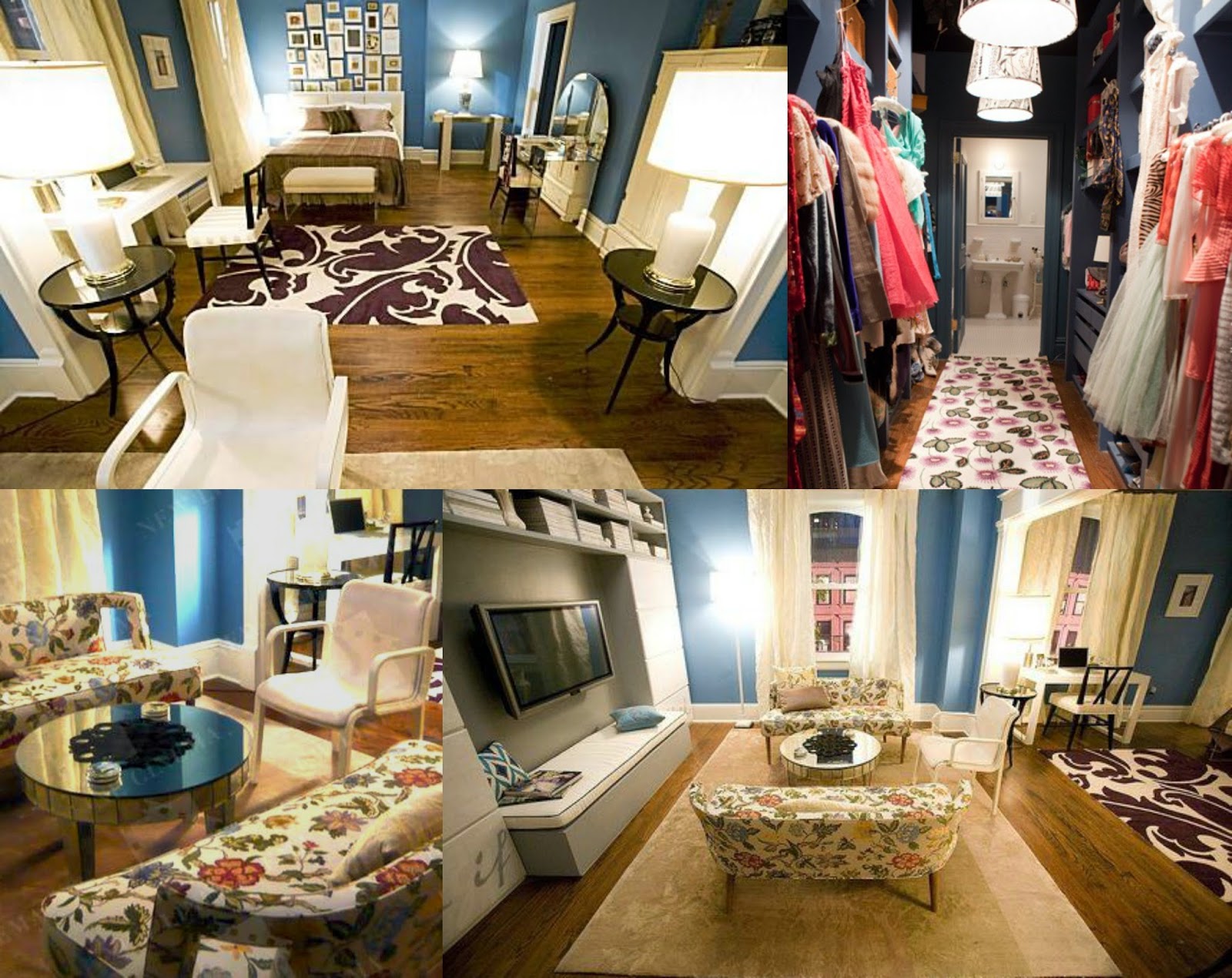Design_ByShonA TV'sAPARTMENT...Carrie Bradshaw's apartment...