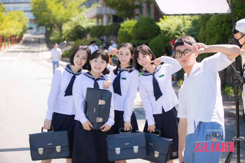 란제리소녀시대(드라마)촬영장 사진 | 인스티즈