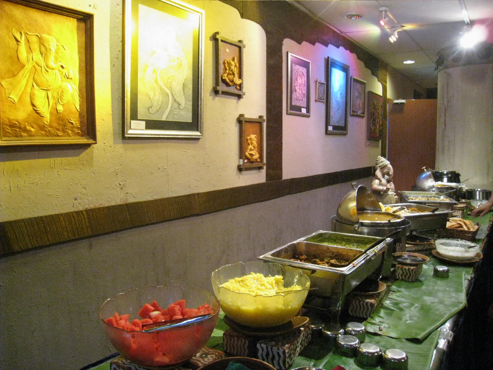 By Plane, By Ship, By Bus, By Train, On Foot Indian Food Annalakshmi