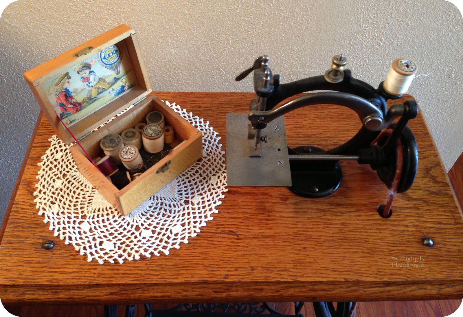 Serendipity Handmade Toy Sewing Machines