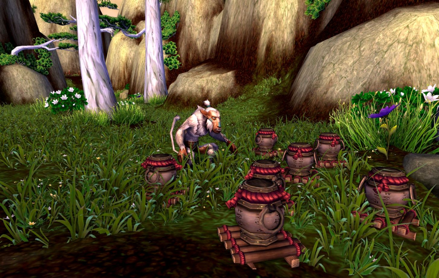 World Of Warcraft Mists Of Pandaria Monkey Screen