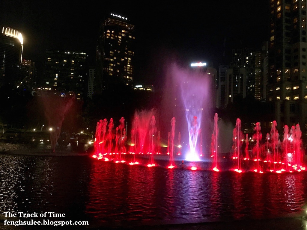 KLCC Lake Symphony Water Fountain Show The Track of Time