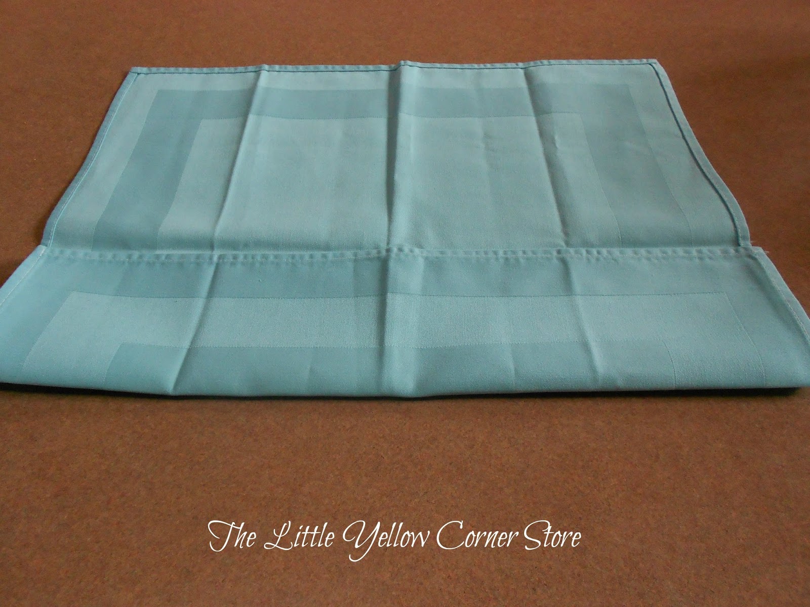 The Little Yellow Corner Store Butterfly Napkin Folding Tutorial