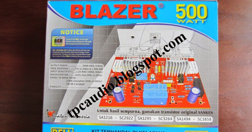 TPC AUDIO: MODUL POWER AMPLIFIER BLAZER 500W