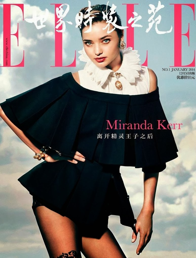 ELLE China with Miranda Kerr January 2014