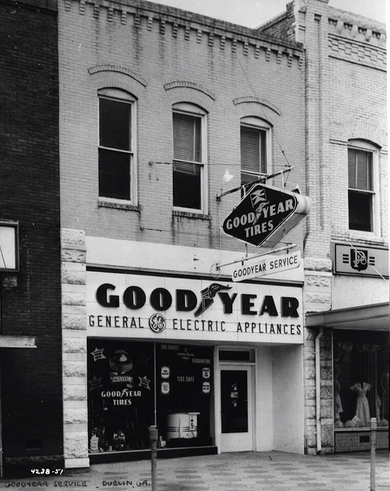 IMAGES OF OUR PAST GOODYEAR STORE, 119 W. JACKSON ST., DUBLIN