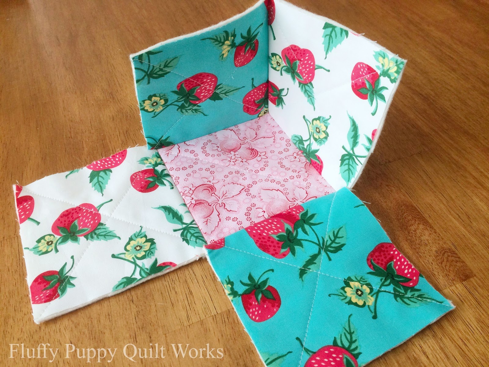 Fluffy Puppy Quilt Works How to Sew a Cube An Easy Pincushion Tutorial
