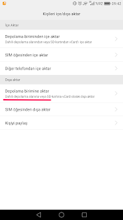 android telefonlarda yedekleme