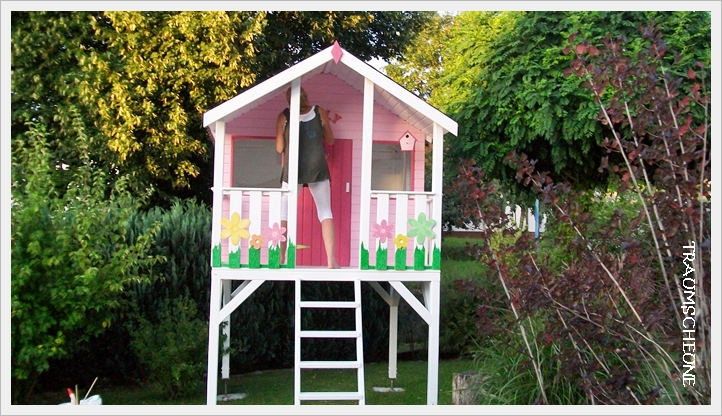 TRAUMSCHEUNE: Emily`s Stelzenhaus