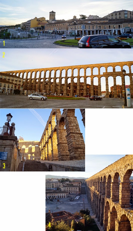 aqueduct and plaza　