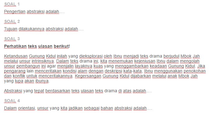 Contoh Soal Teks Ulasan Film Dan Drama Pendukung Ilmu