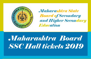 Maharashtra SSC Hall ticket 2019, Maharashtra SSC Roll Number 2019, Maharashtra SSC Hall ticket 2019 Download  