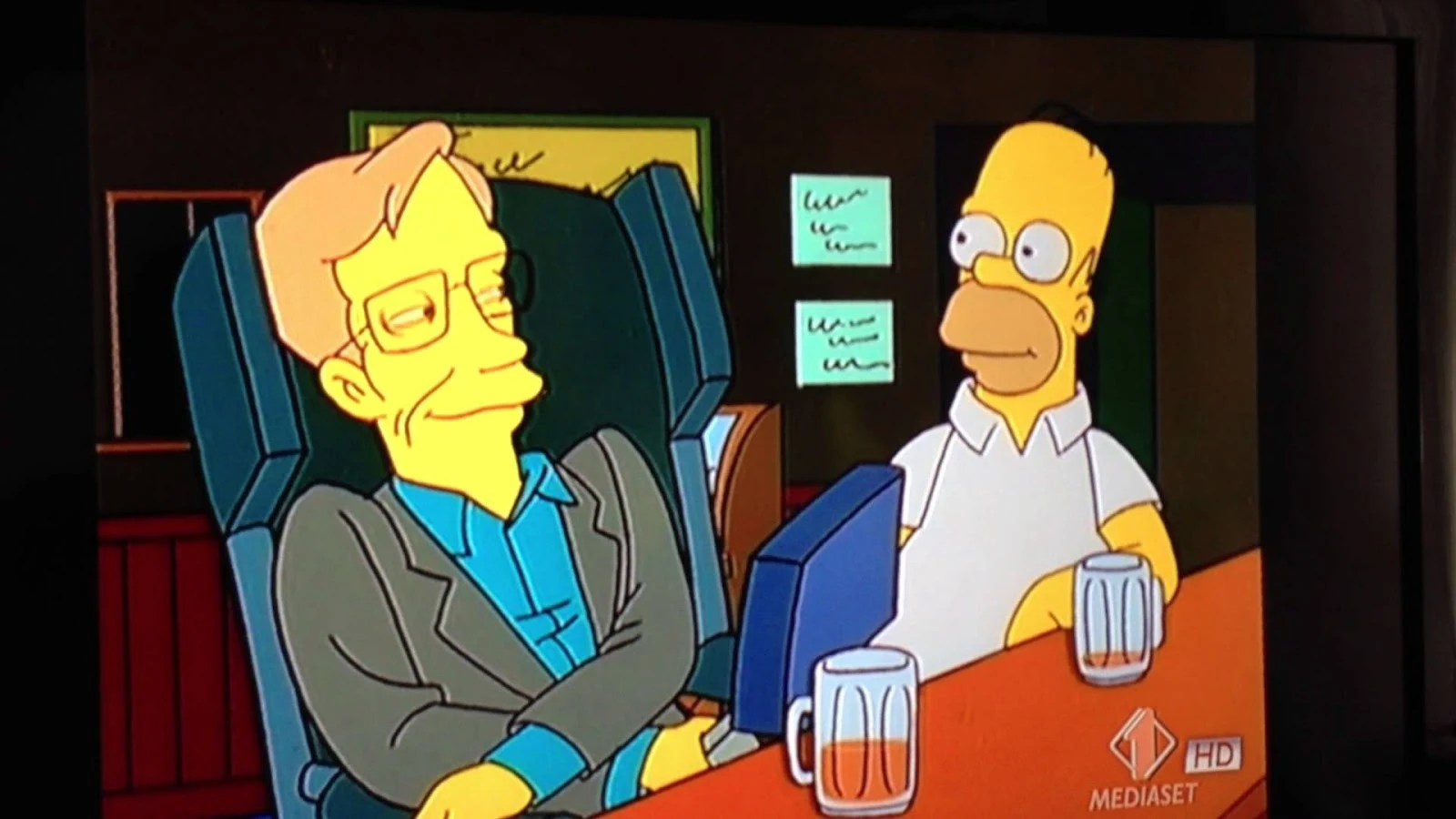 Stephen Hawking nos Simpsons