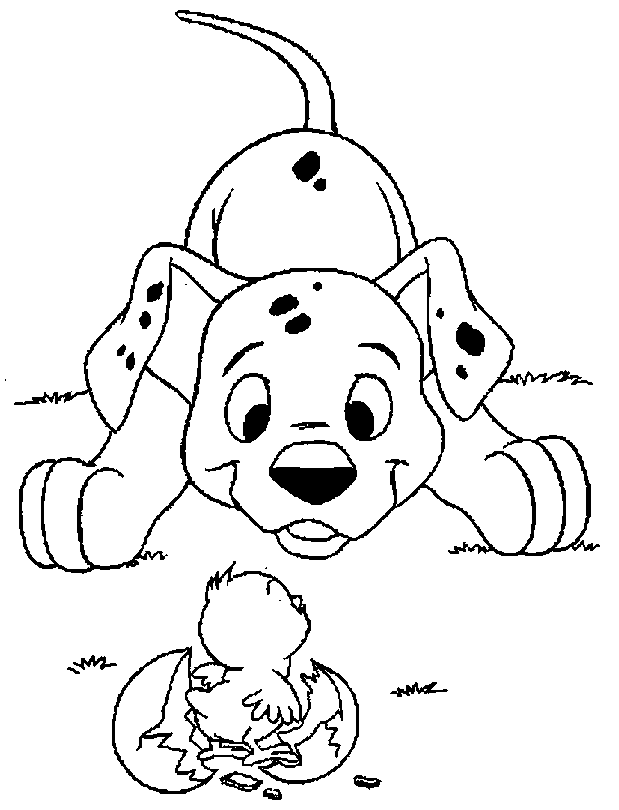 dalmation coloring pages - photo #29