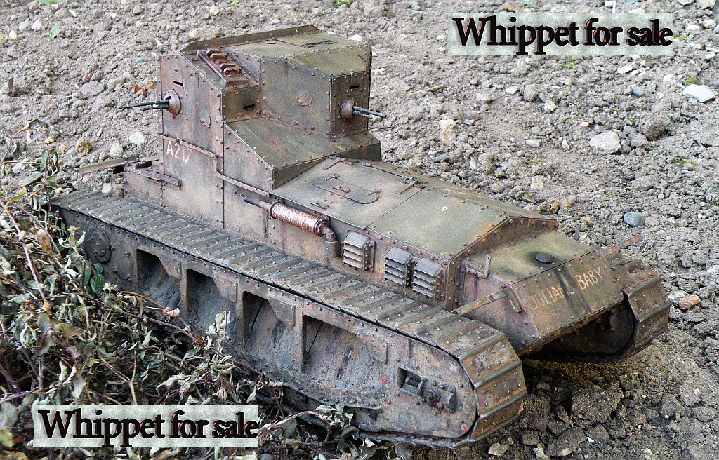 Medium Tank Whippet 1:15 scale