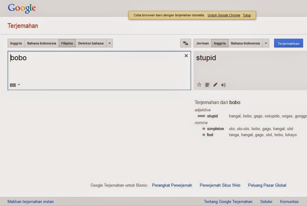 Arti Dari Putang Ina Mo Bobo