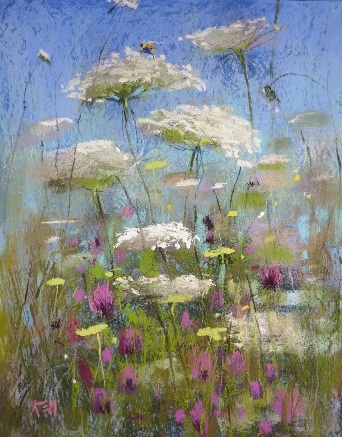 Painting My World Repurpose Pastel Paper with A Twist