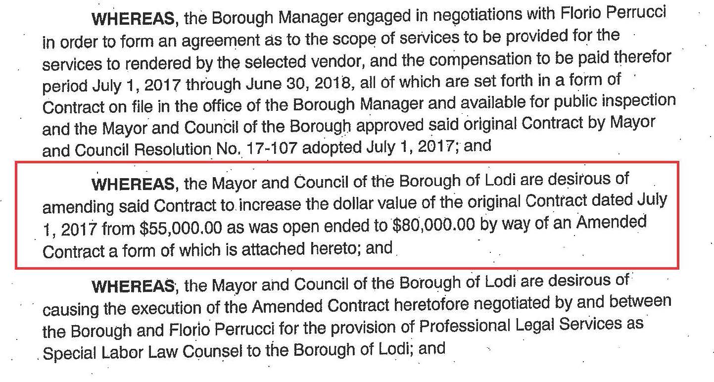 Lodi By The Numbers Mayor Carafa’s big campaign contributor just had