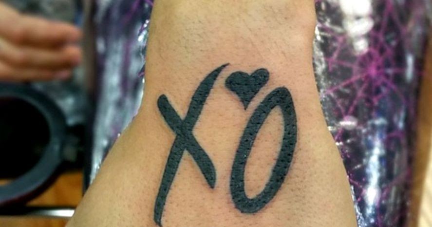 Fan Fare The Weeknd XO Tattoos Tattoos Tattoos Xo tattoo Image source...
