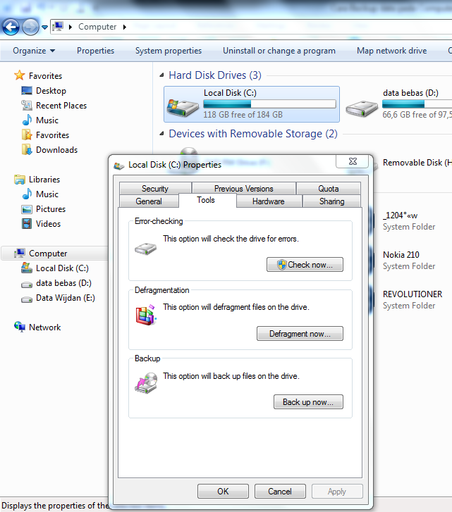 Cara Backup data pada Computer Windows 7 dengan Benar Wijdan Kelistrikan