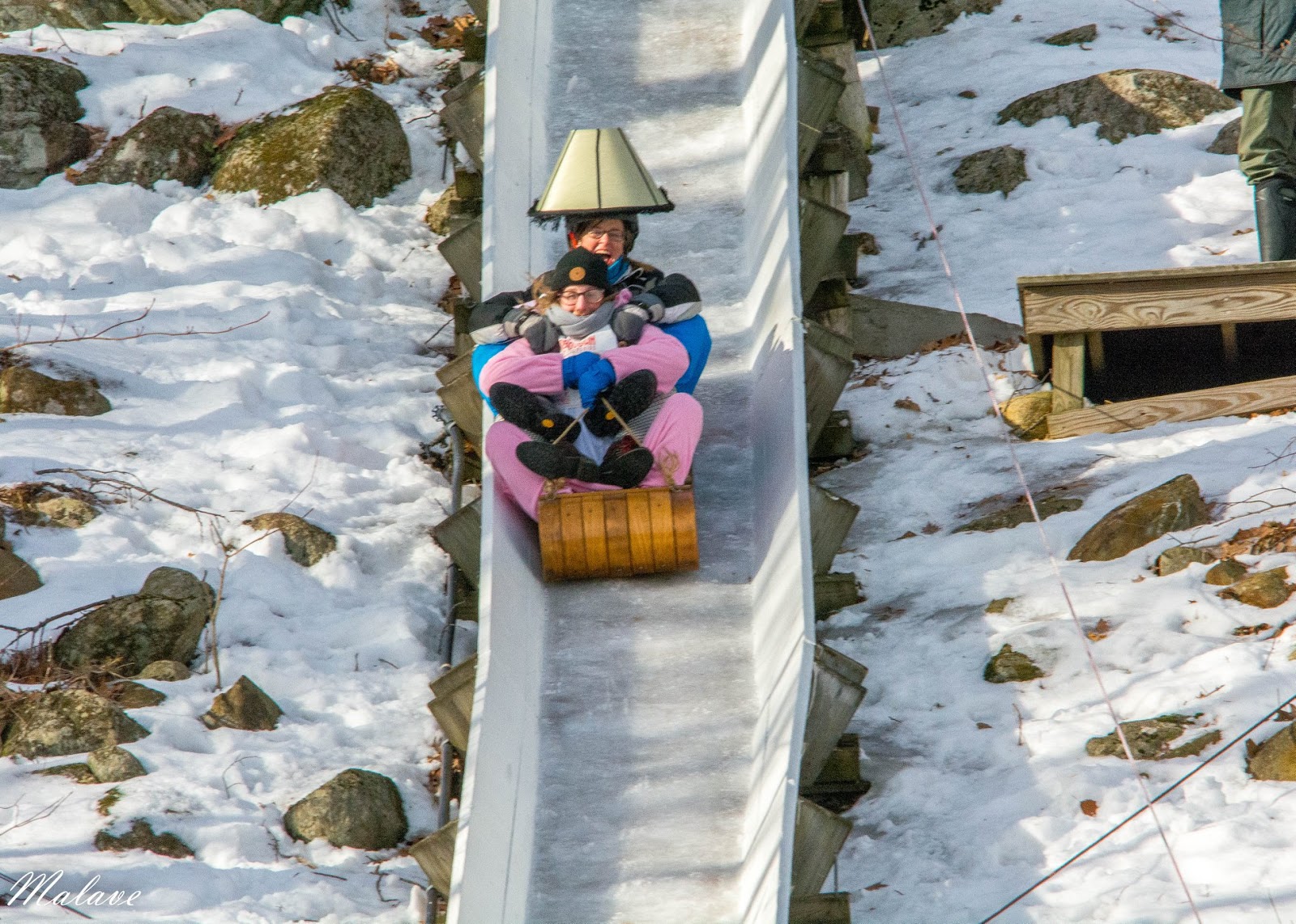 The Nonpaddling Adventures of MaineKayakGirl US Toboggan Championship