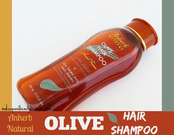 best makeup beauty blog of india: Anherb Natural Olive Shampoo