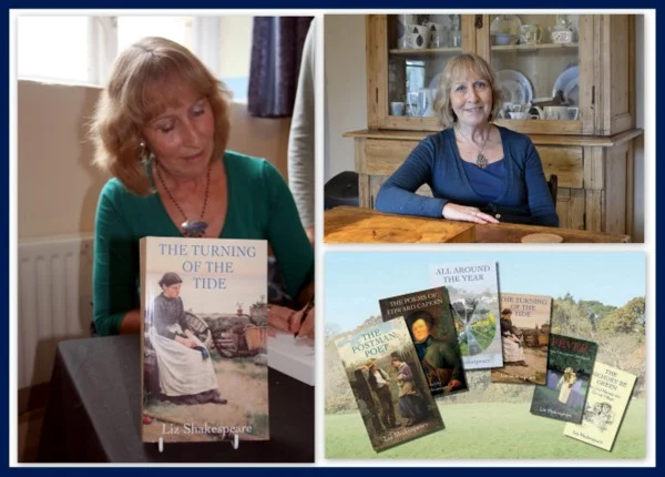 Meet the Author Liz Shakespeare around Devon this Summer