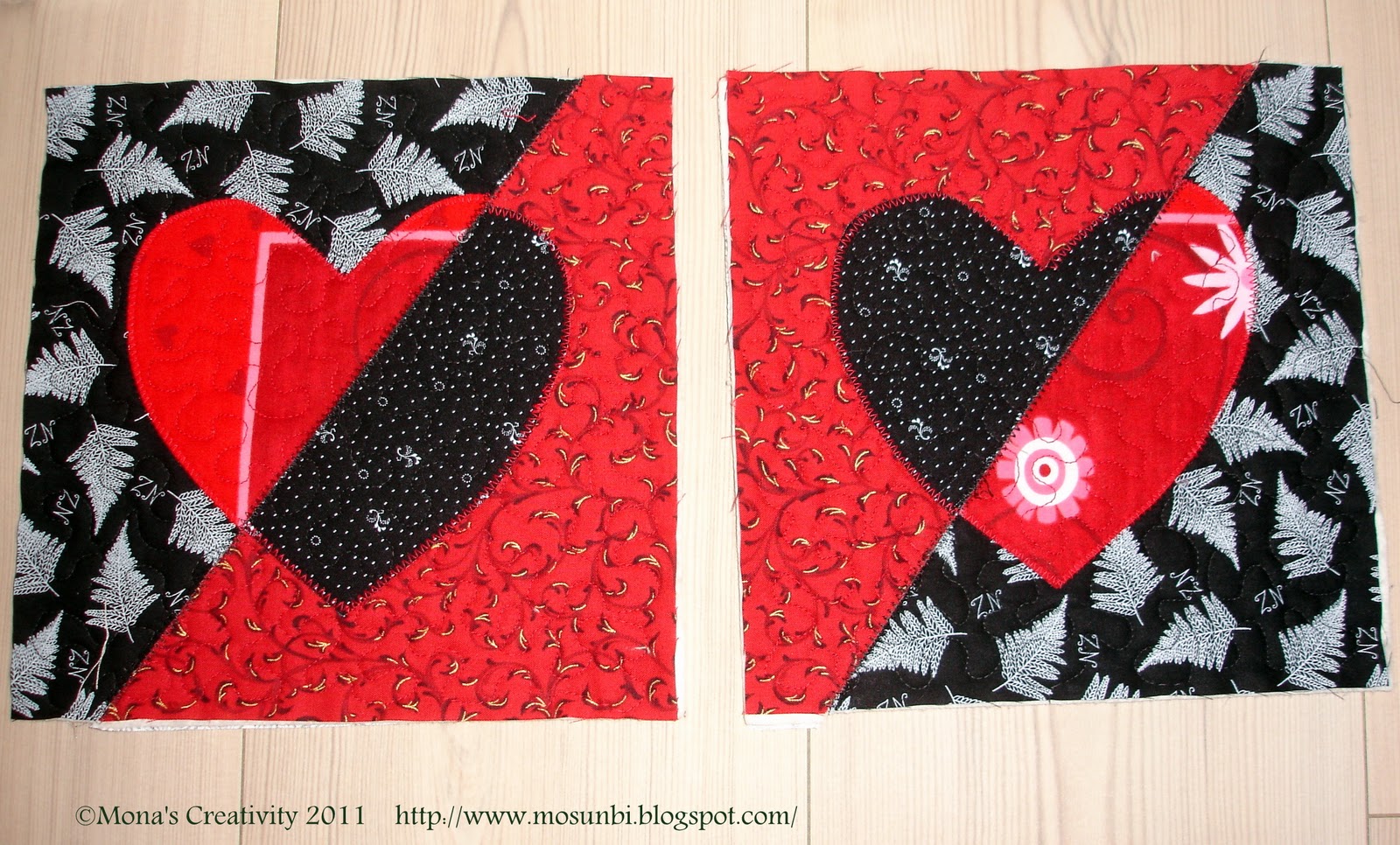 Mona's Creativity Mended Hearts