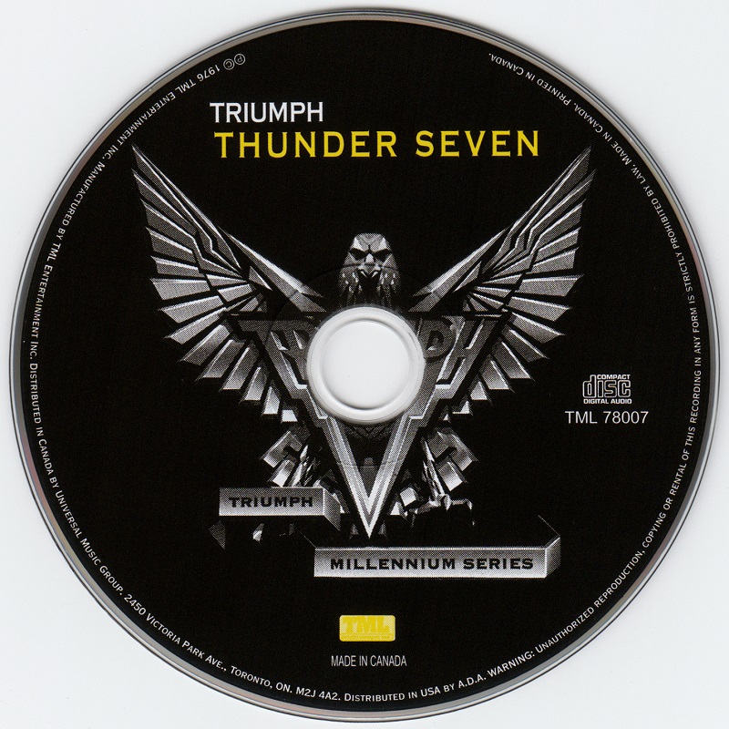 Cries from the Quiet World Triumph "Thunder Seven"