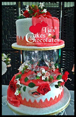 Wedding cake~fondant 3