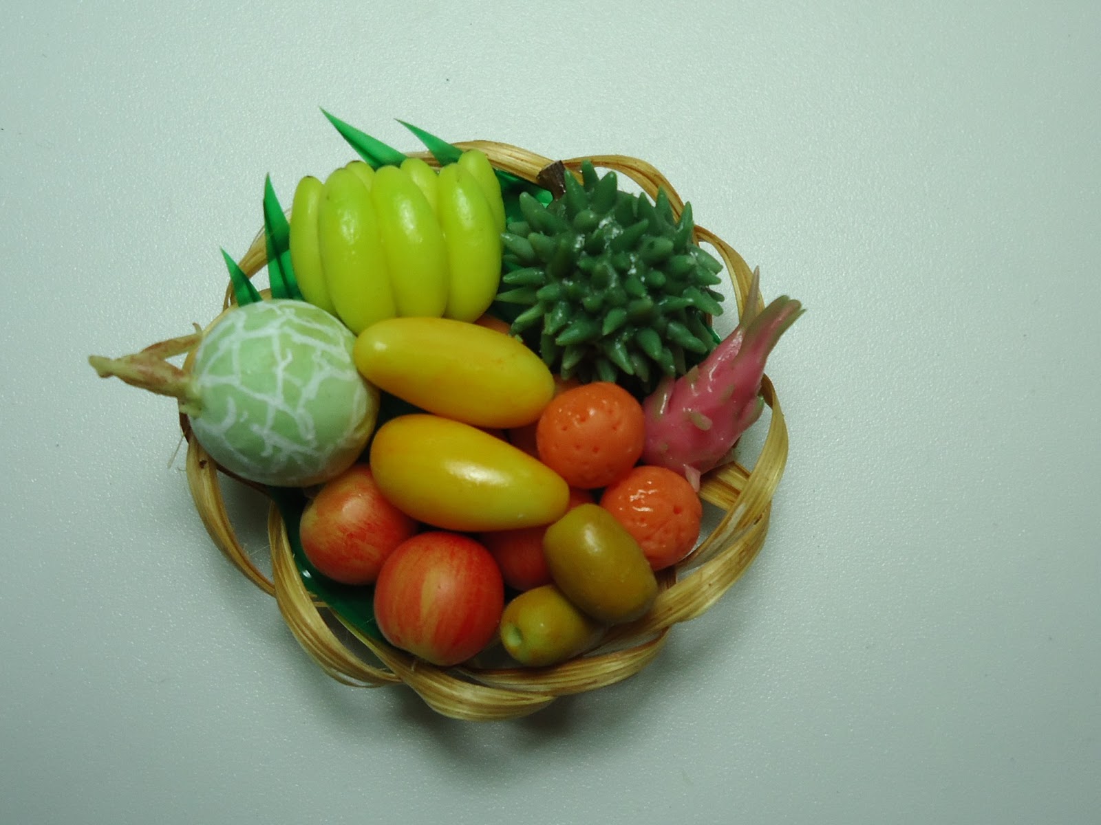Kin's Miniature Handmade Clay Food by Kin Quek. Have Fun With